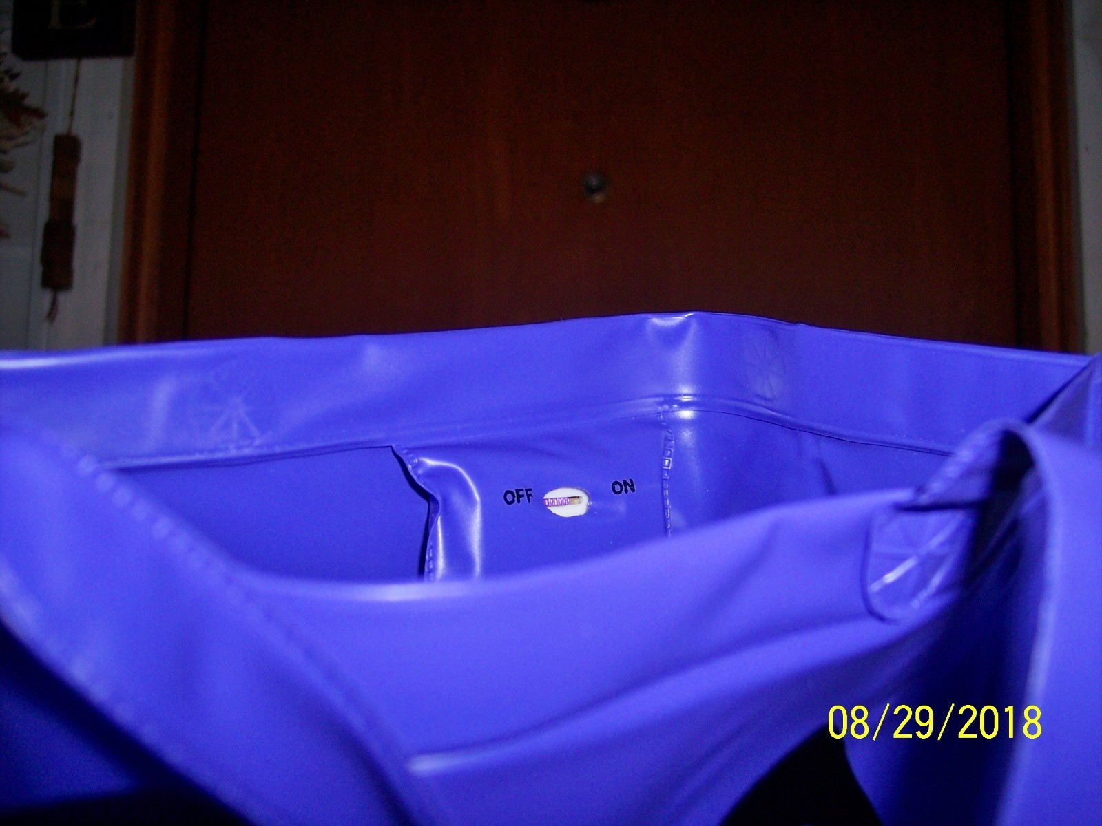 HALLOWEEN PARTY PLASTIC TOTE BAG LAUGHING WITCH SOUND -PARTY FAVORS- AVON