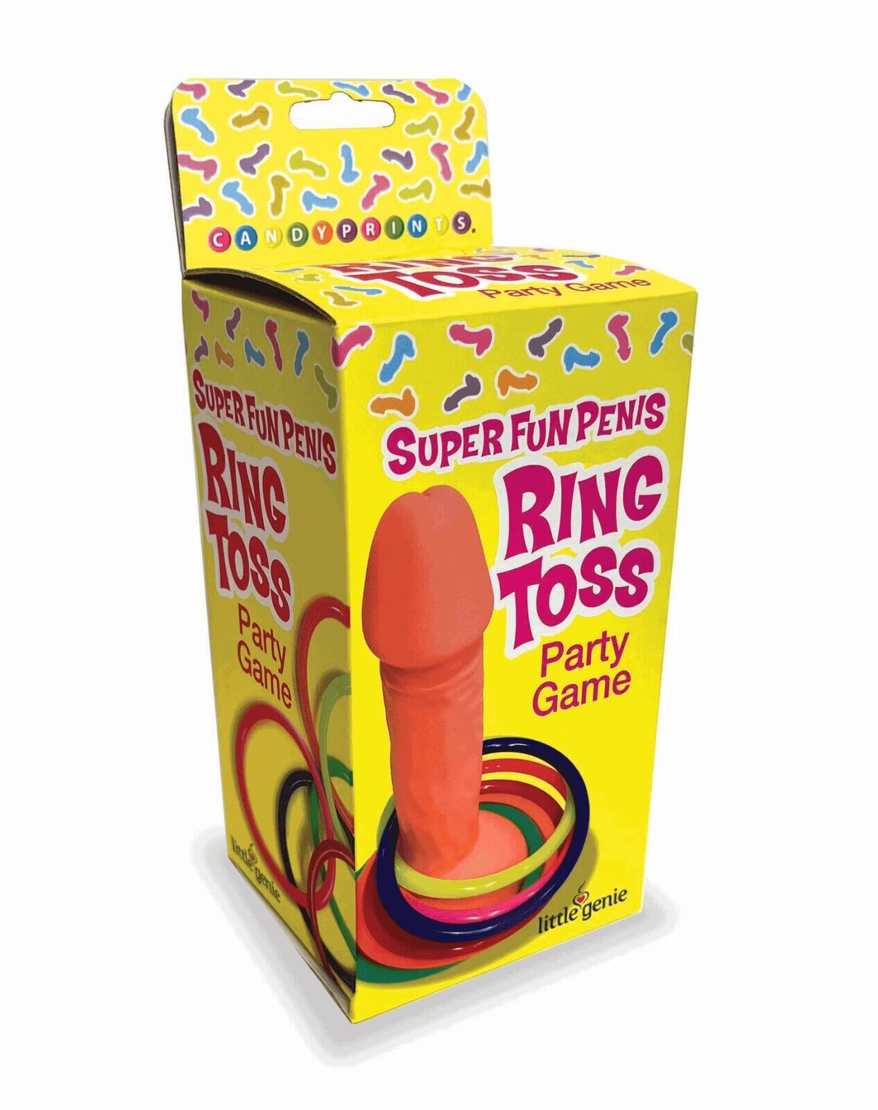 Willy Pecker Ring Toss Party Game – Funny Adult Gag Joke Bachelorette Hen Party