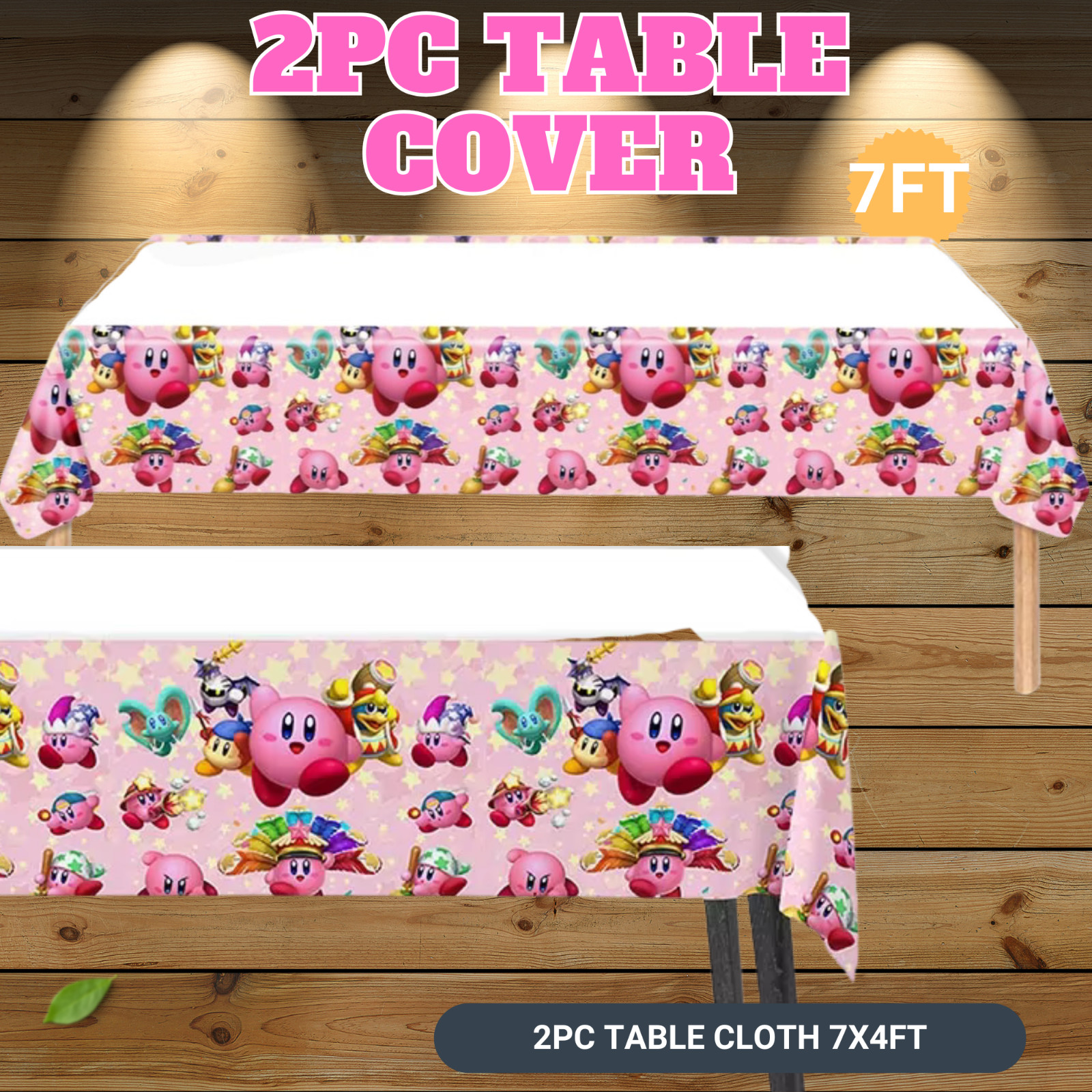 Kirby Star birthday party supplies favor centerpiece decoration event theme pink