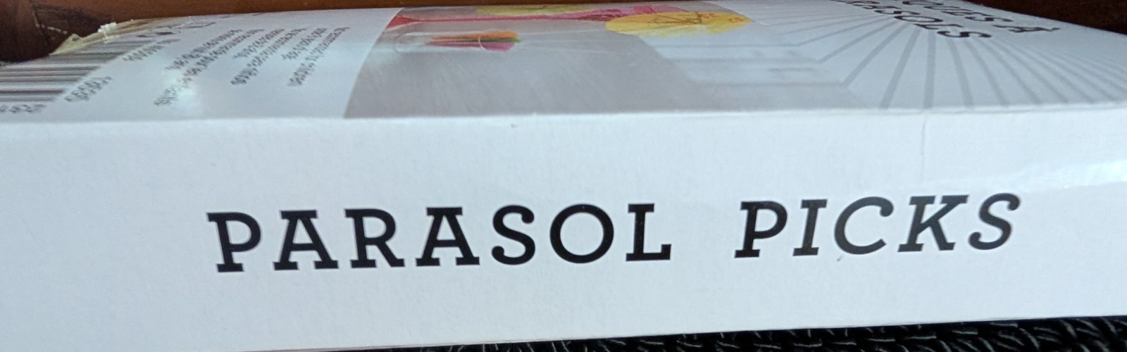 Parasol Picks For Drinks/ Coctails,100 PCS In A Pack, Multi Color, One Box.