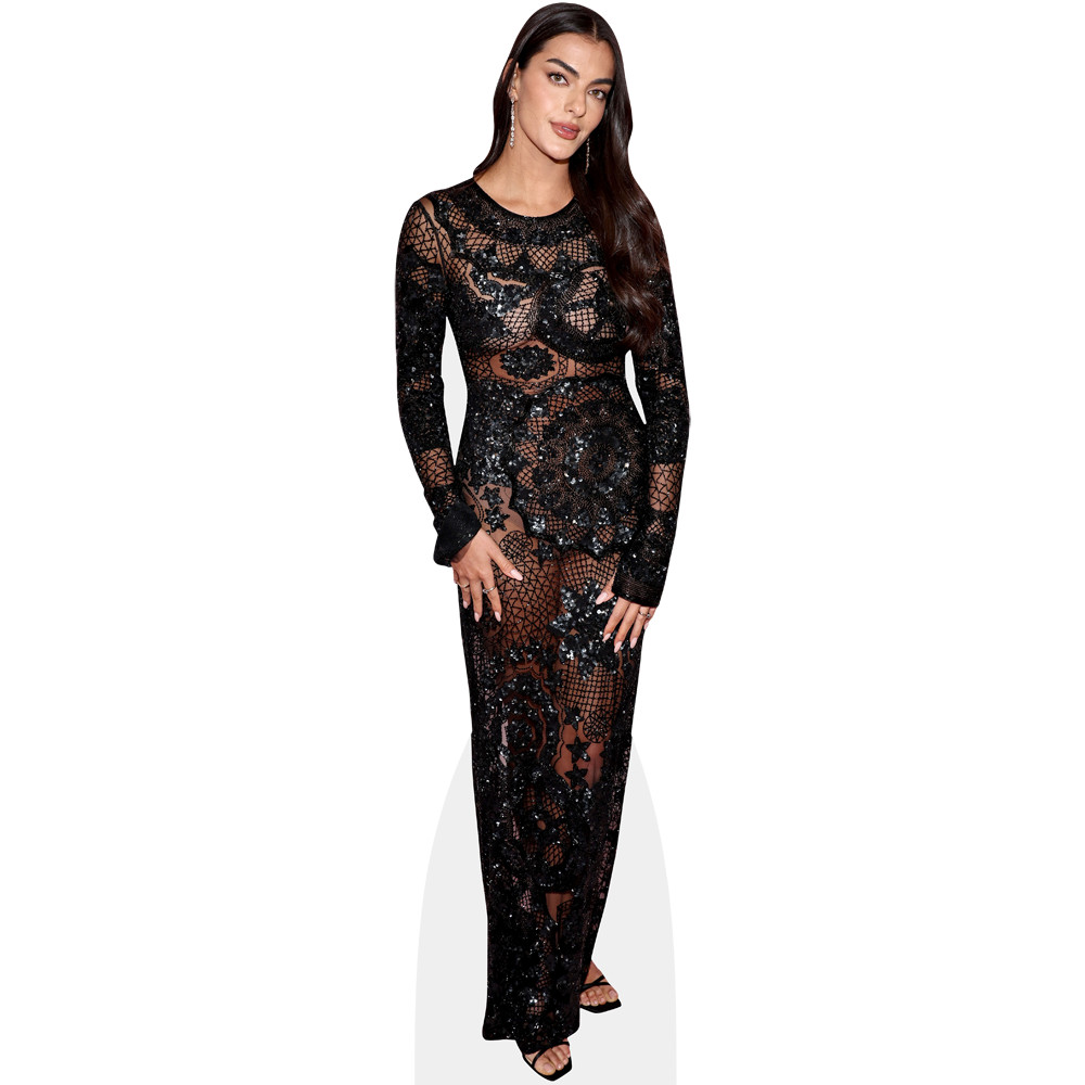 Toni Breidinger (Black Dress) Mini Size Cutout