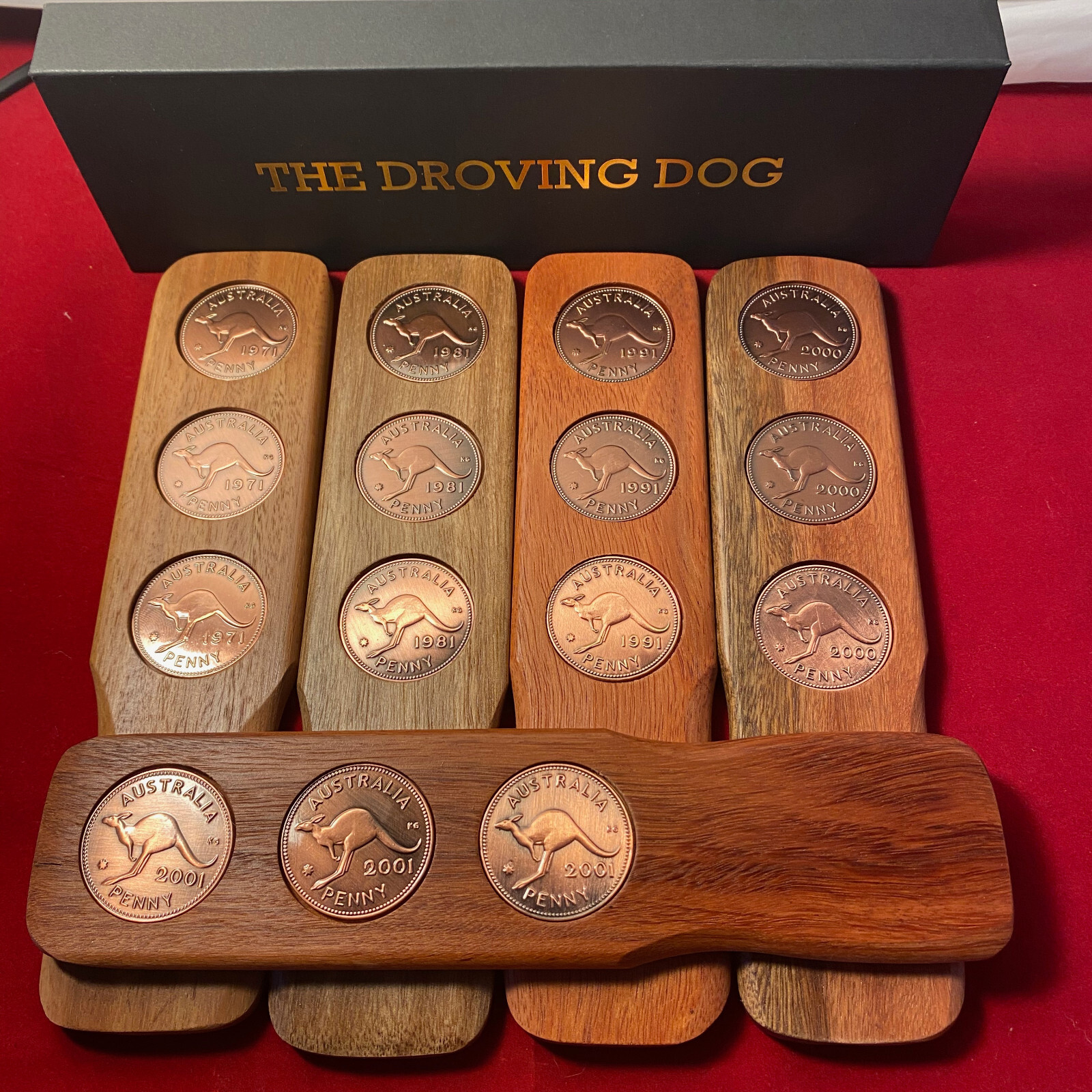 1956 Deluxe Two-Up Set – 70th Birthday Anniversary Gift – Other Years Available