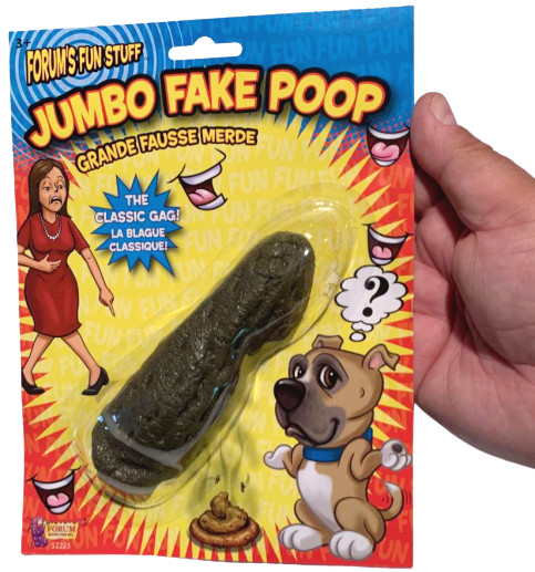 BATHROOM HUMOR PRANK KIT 4 Joke Bang Toilet Jumbo Fake Poop Fart No Rip Paper