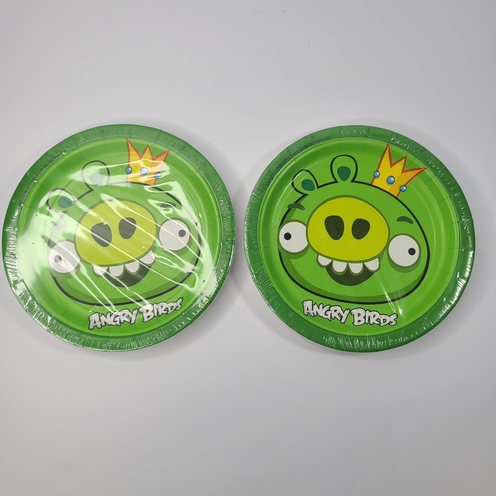 Angry Birds Green Pigs Space Paper Plates 7″ & Napkin Party Birthday Decoration