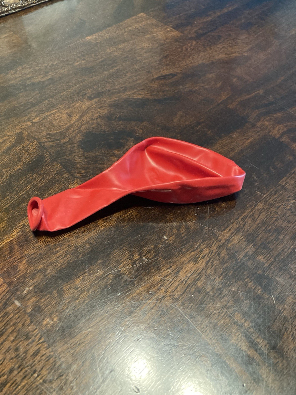 Vintage Red Oval Latex Balloon Solid Plain Party Decoration