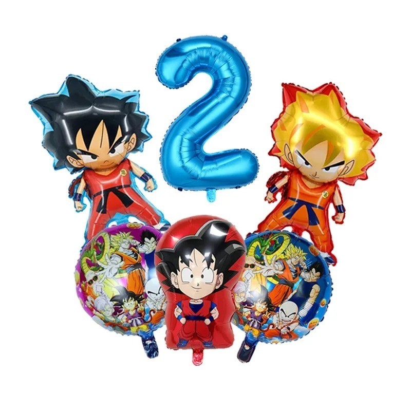 11pc Dragon Ball Series Balloon Anime Balloon Partys Supplies