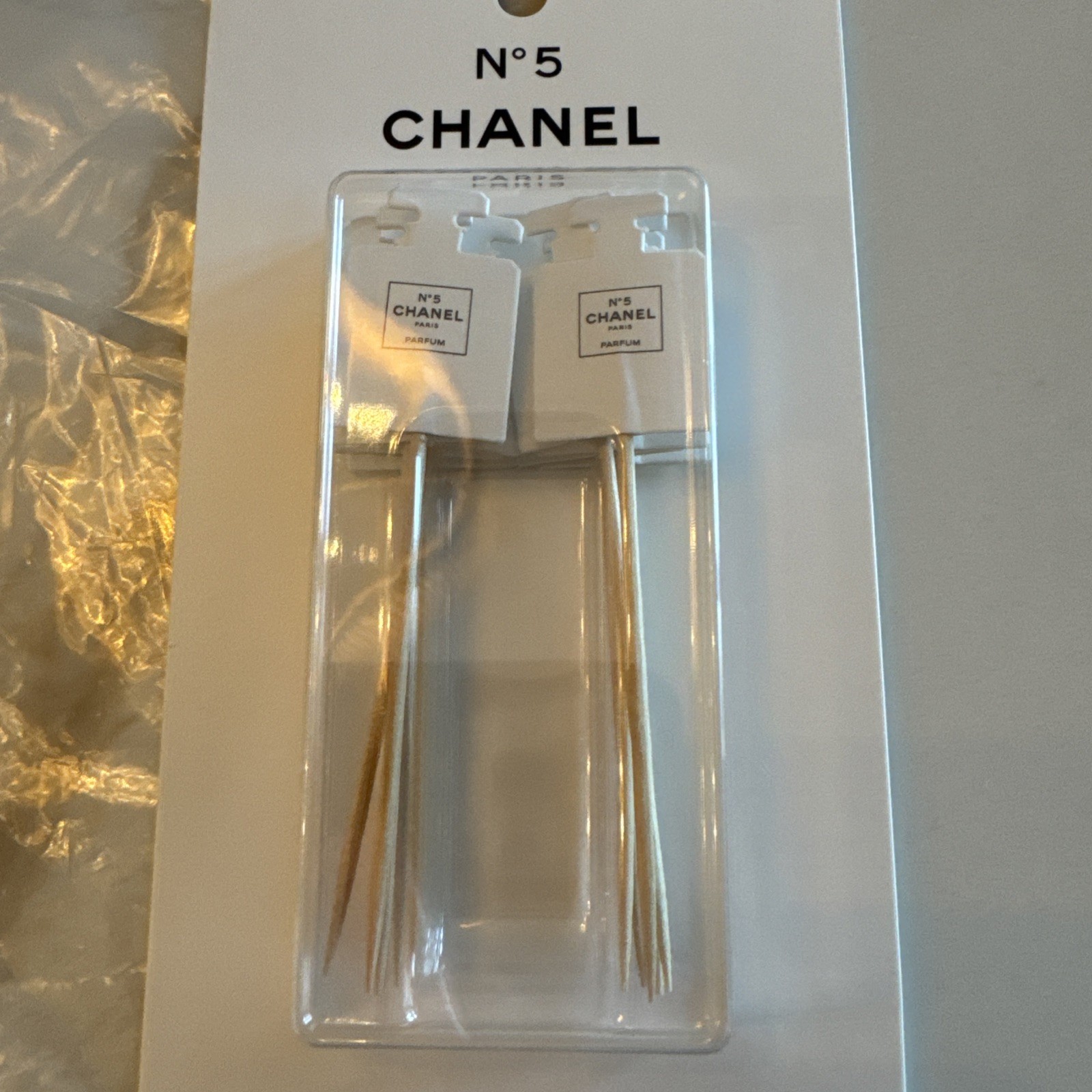 CHANEL No 5 Factory 5 Limited Edition Sealed 10 pcs CUPCAKE TOPPERS AUTHENTIC