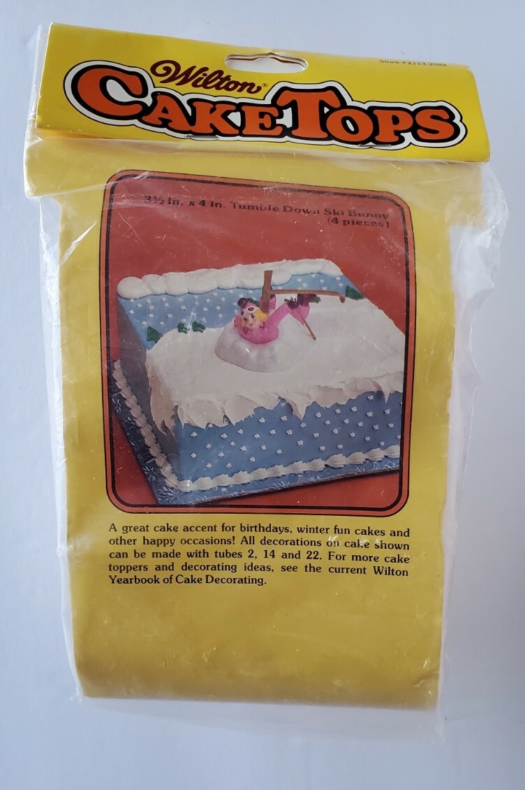 Vintage Wilton Cake Toppers – Lot of 5 – See Description – Fast Shipping!!