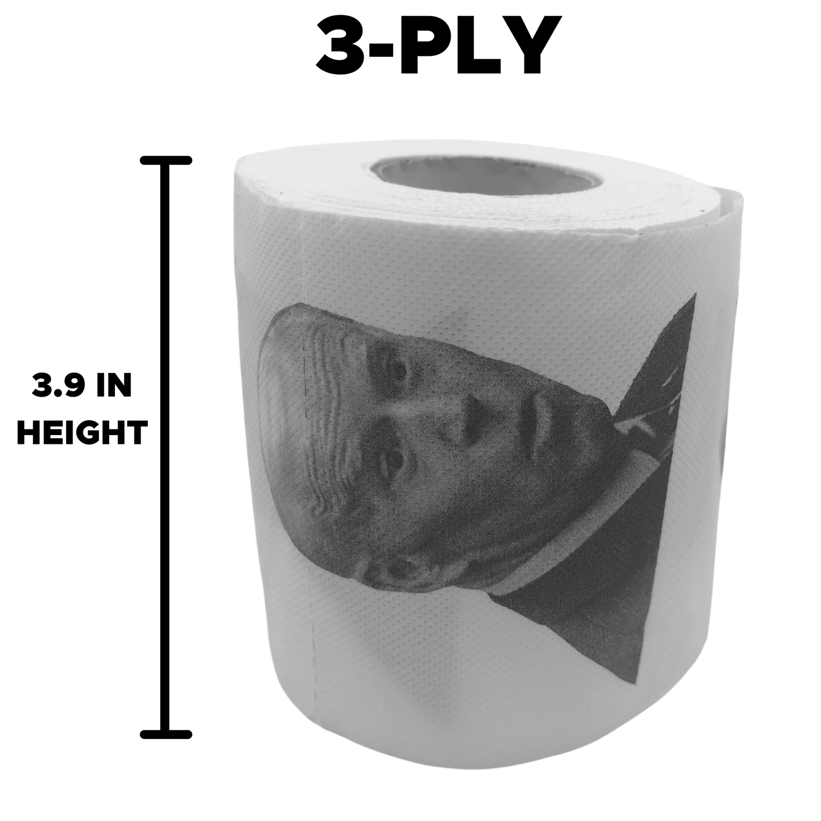 Joe Biden Toilet Paper, Funny Political Novelty Biden TP Gag Gift 2-Pack