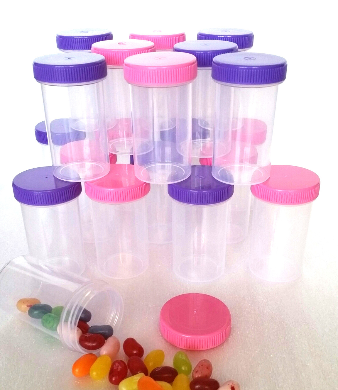 10 Pill Bottle Jars for McStuffins Party Theme Candy Container #4314 DecoJars US