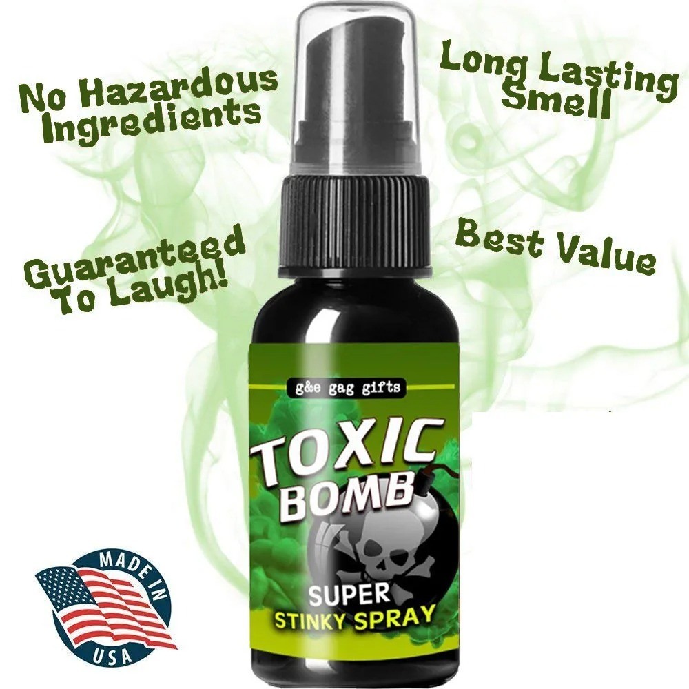 30ML Novelty Liquid Fart Gag Prank Joke Spray Can Stink Bomb Smelly Stinky USA