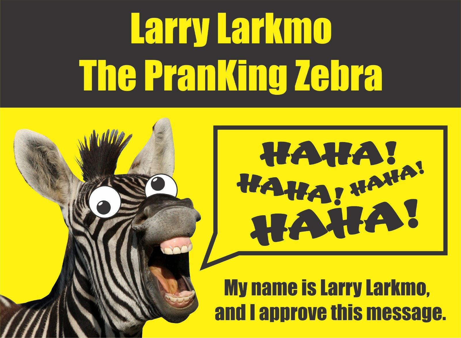 The Pranking Zebra Funny $100 Gag, One Hundred Dollar Bill Joke Office Prank