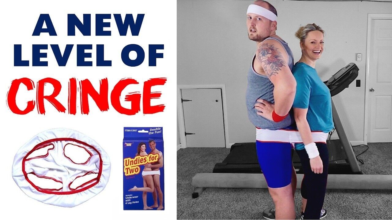 Undies For Two – Adult Sharing Underwear – GaG Joke Novelty Gift