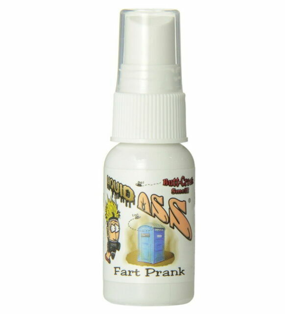 Liquid Ass Spray + Party Pooper Fake Poo Toy Bundle