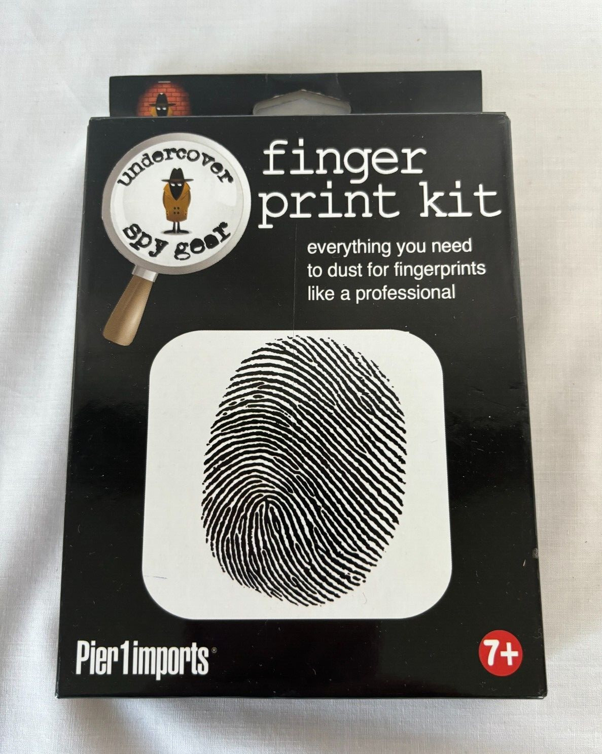 TOP SECRET PARTY Props Fingerprint Kit, folders, notepads, stickers- NEW