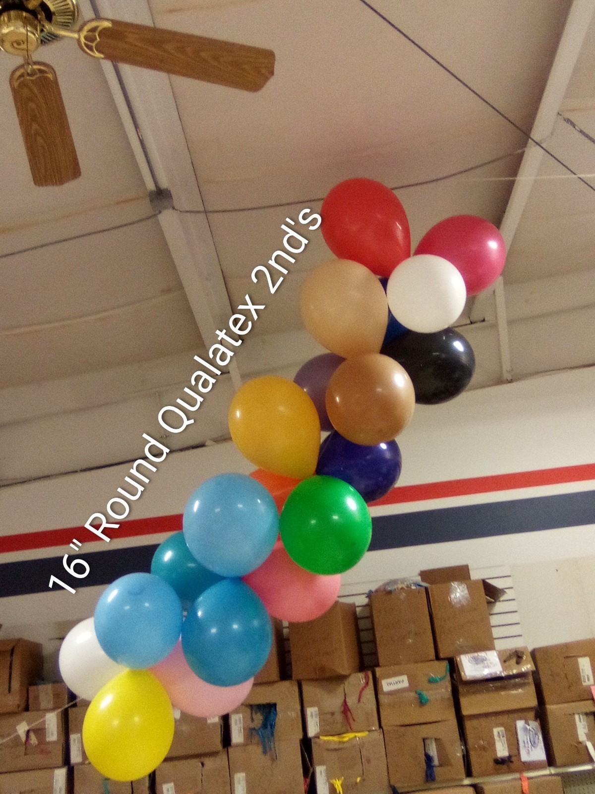 Bulk / Latex 16″ 2nd’s ( 1,728 In Box ) Slight Color Run. $219.99 See Pitchers