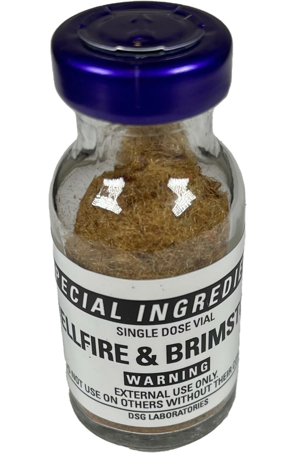 Hellfire and Brimstone It itches it stings it burns great for a practical joke
