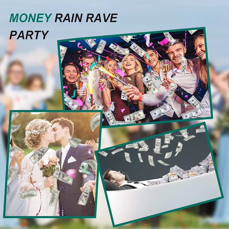 100-400PCS For Pretend Play Music Birthday Party Prop Fake Looks Best Toys Money