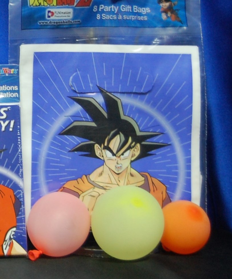 Dragon Ball Z Party Loot Bags DBZ Loot Bags 2 – 8 CT Sets NEXT DAY SHIP