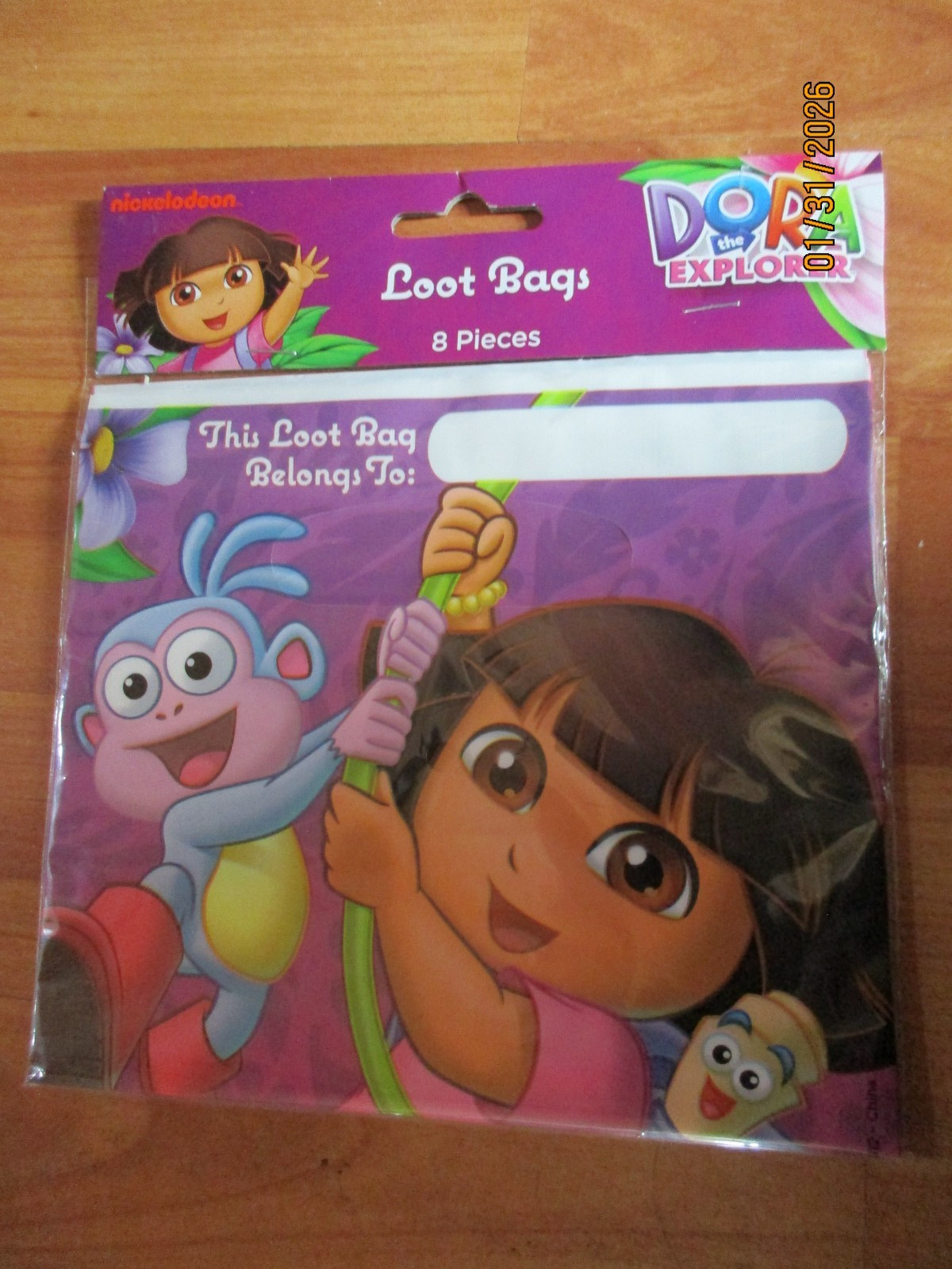 Dora’s Flower Adventure Birthday Party Supplies Multi-color 8pc Lot