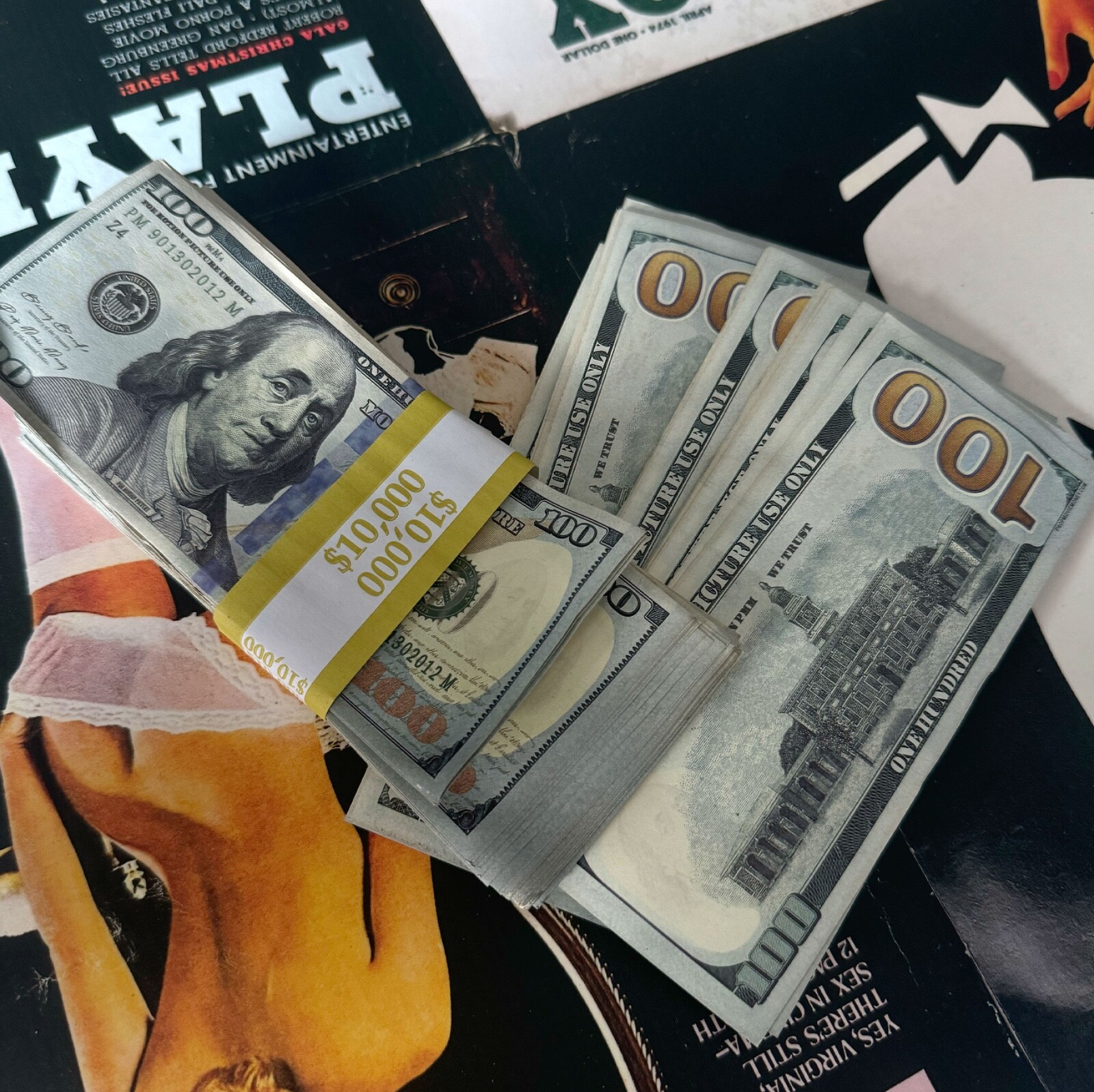 Aged 10k Money Props Toy Play Fake Bills For Video, Learning Education Toys