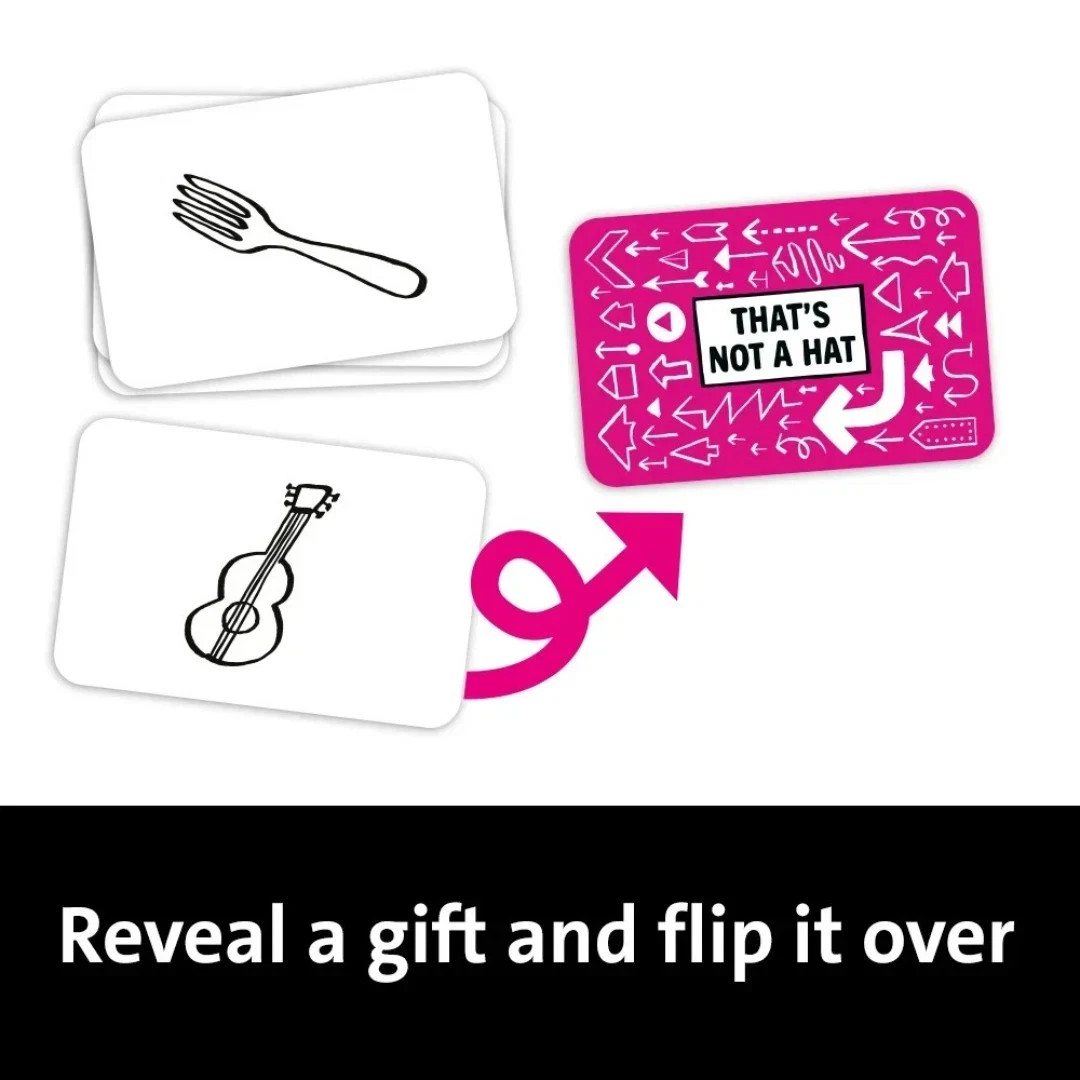 That’S Not a Hat – Fun Bluffing & Memory Party Game for All Ages Components US**