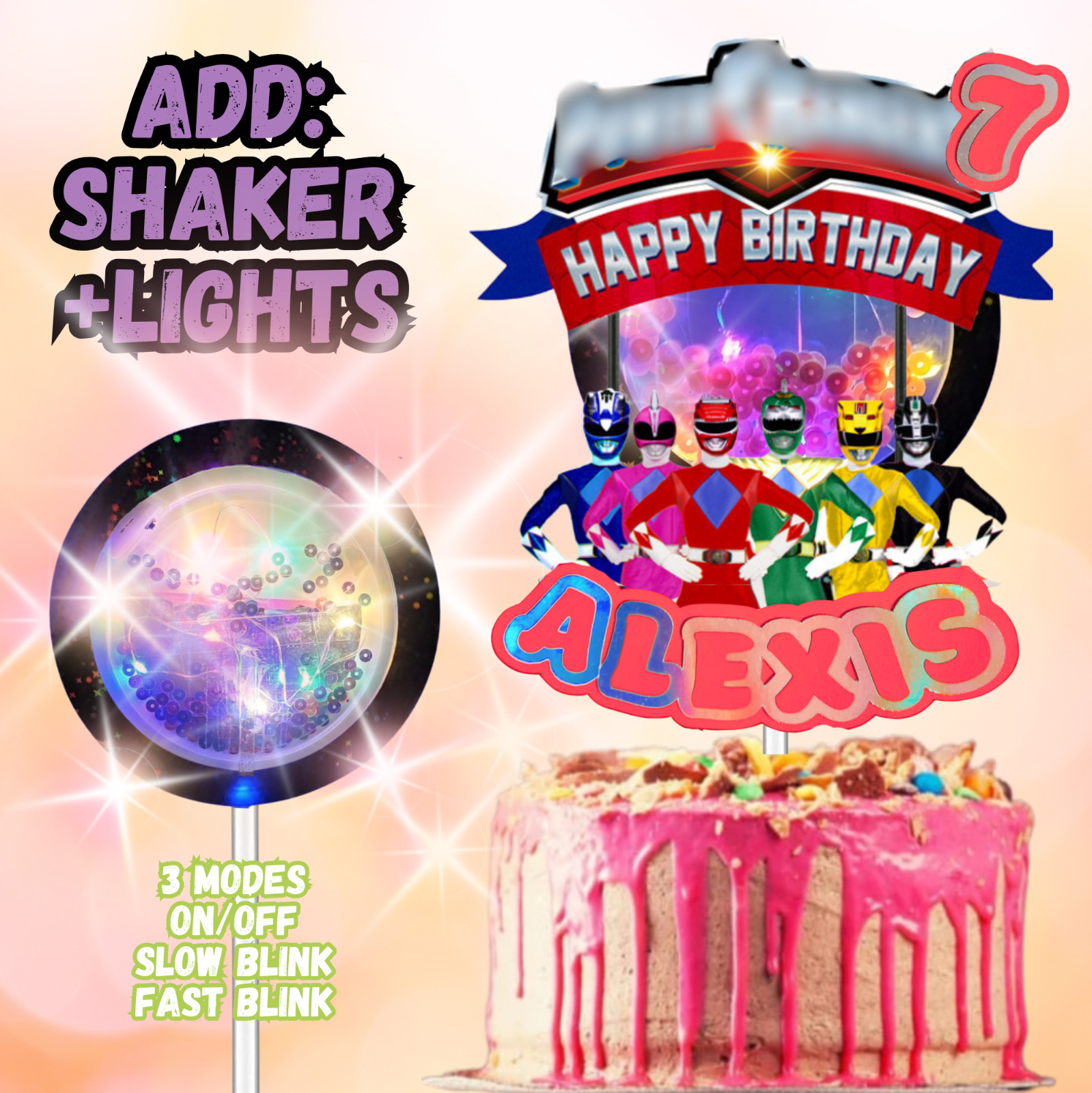 POWER RANGER TABLEWARE plate cup birthday party supplies decoration idea theme