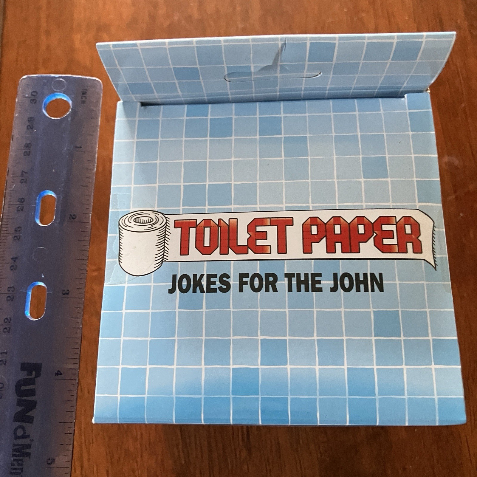 Jokes for the John 3 Ply White Toilet Paper Bathroom Humor Party Gag Gift Adults