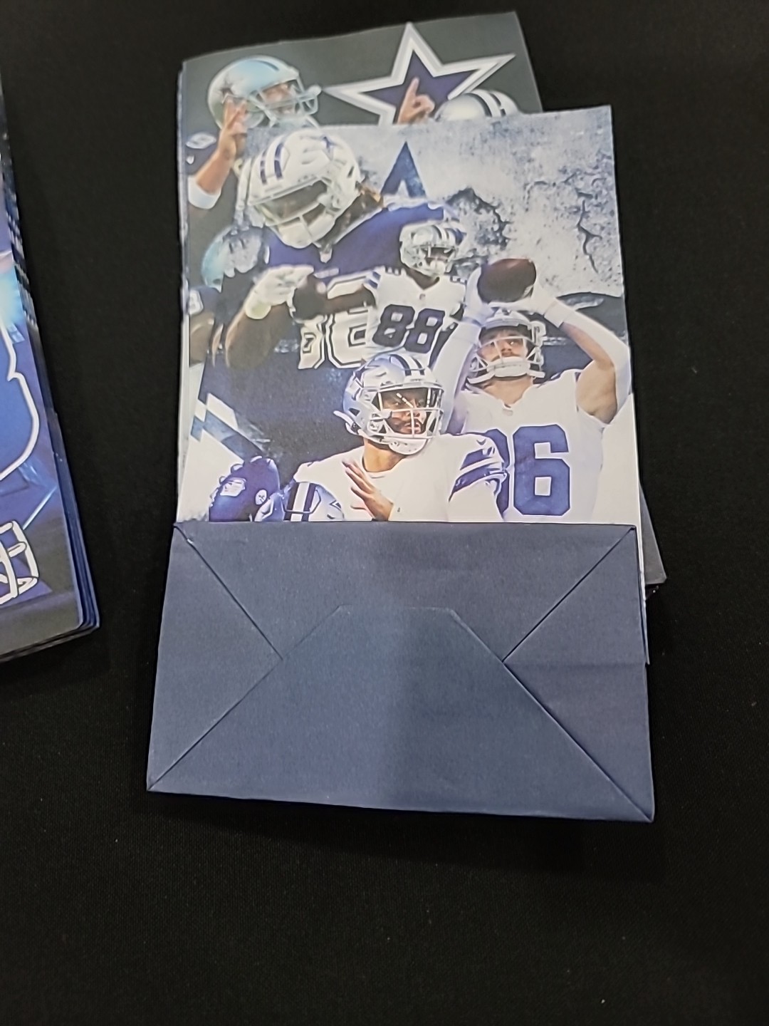 12 Pack NFL DALLAS COWBOYS Party Paper Treat Gift Bags Football Themed PT7