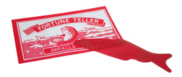 Fortune Teller Miracle Fish – Set of Three Fish – Red Fish Tells Future!