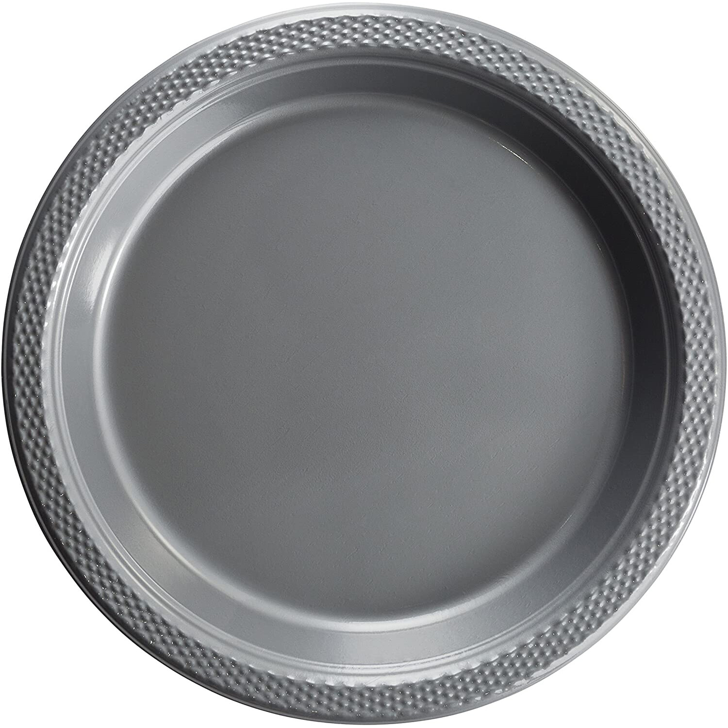 Plastic Disposable Plates -Vibrant Solid Colors Luncheon Dinner Party 7″ 9″ 10″