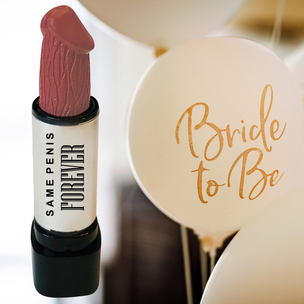Penis Shape Lipstick, Naughty Bachelorette Party Favors, Funny Gift for Bride