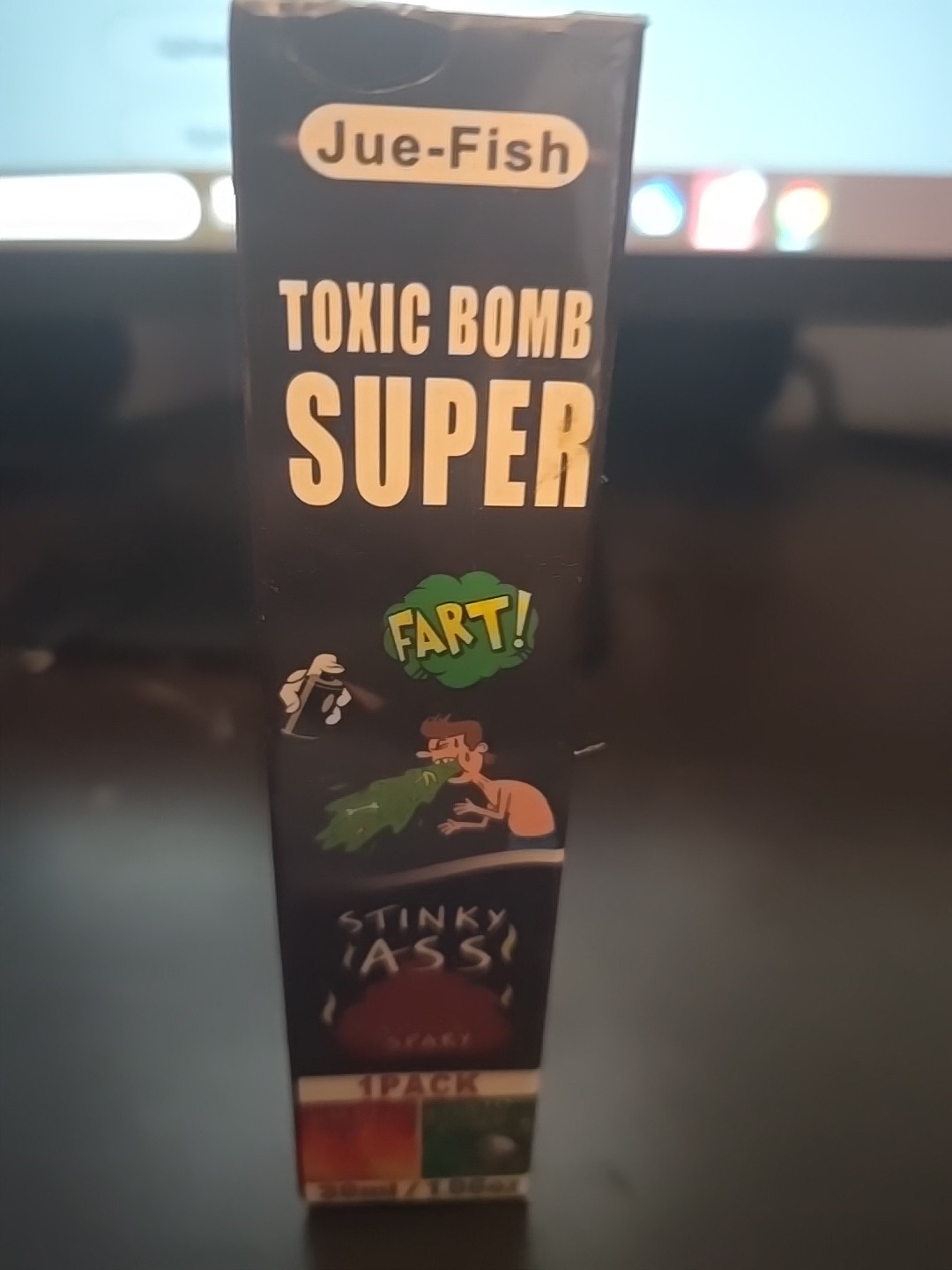 Jue Fish Toxic Bomb Super Fart 30ml PERFECT BOX