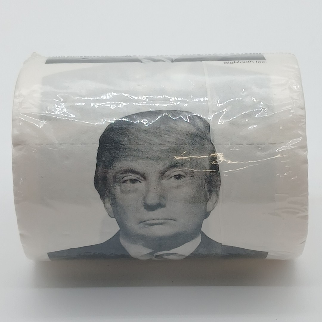 Donald Trump Novelty Toilet Paper Roll By Big Mouth NEW SEALED