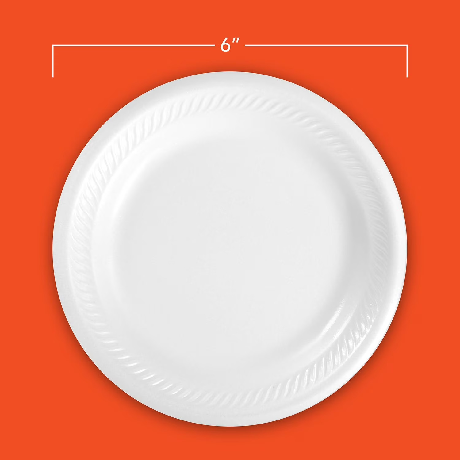 Hefty Supreme Foam Plates, 6″ (320 ct.) WITH FREE SHIPPING IN UNITED STATES.