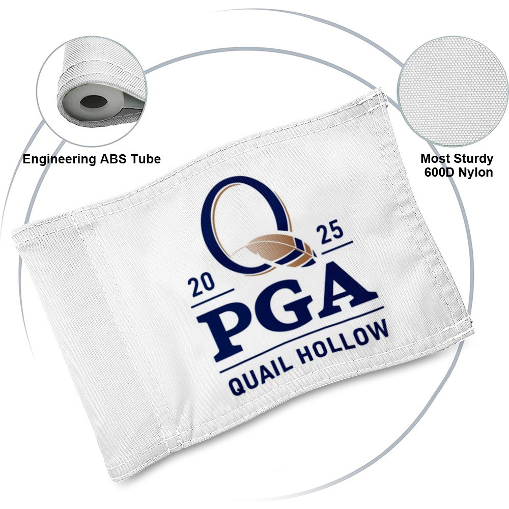 2025 PGA CHAMPIONSHIP SOUTHERN HILLS TOUR Golf Pin Regulation Tube Flag 8x6Inch