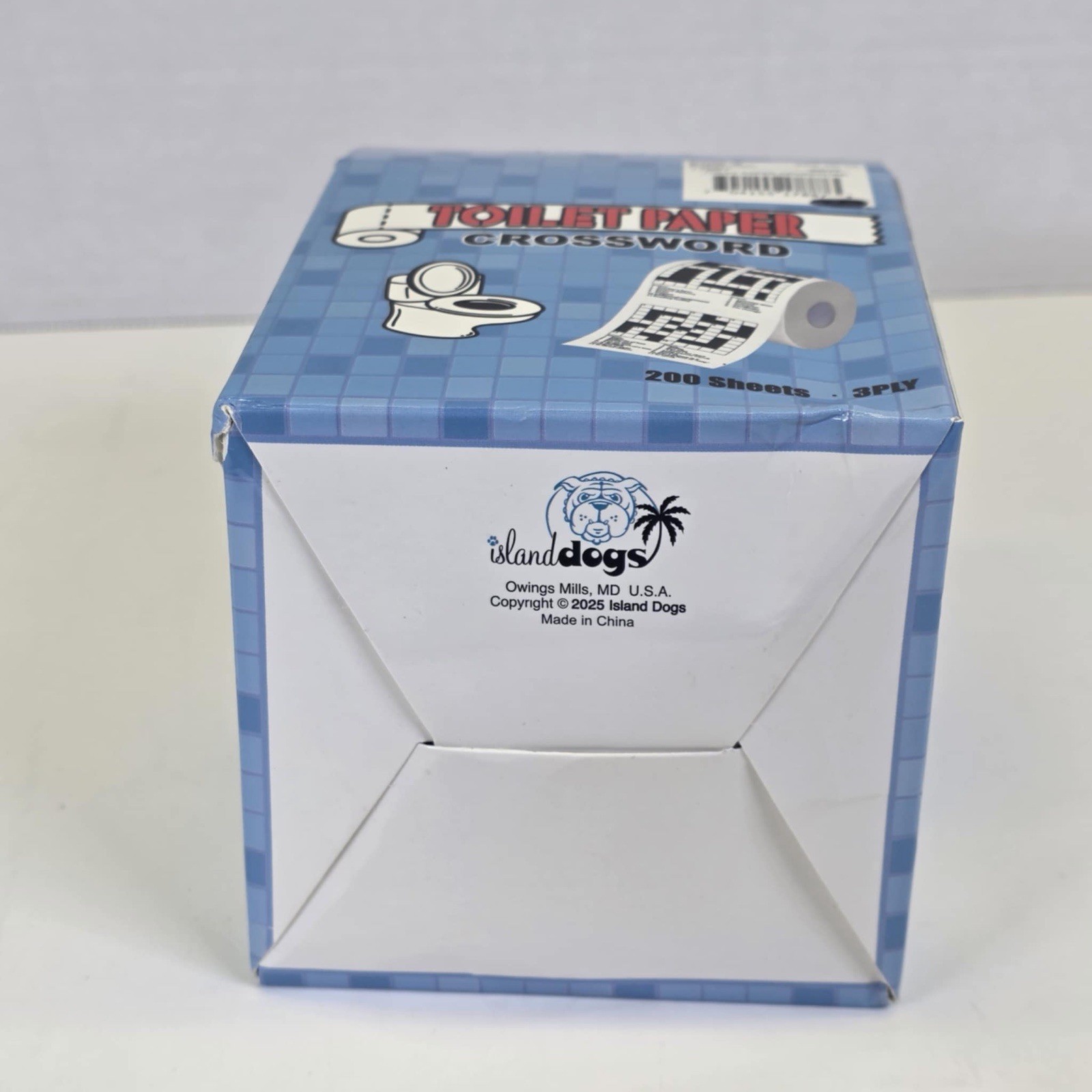 Crossword Toilet Paper Roll 200 Sheets 3 Ply Humor Gift 2024