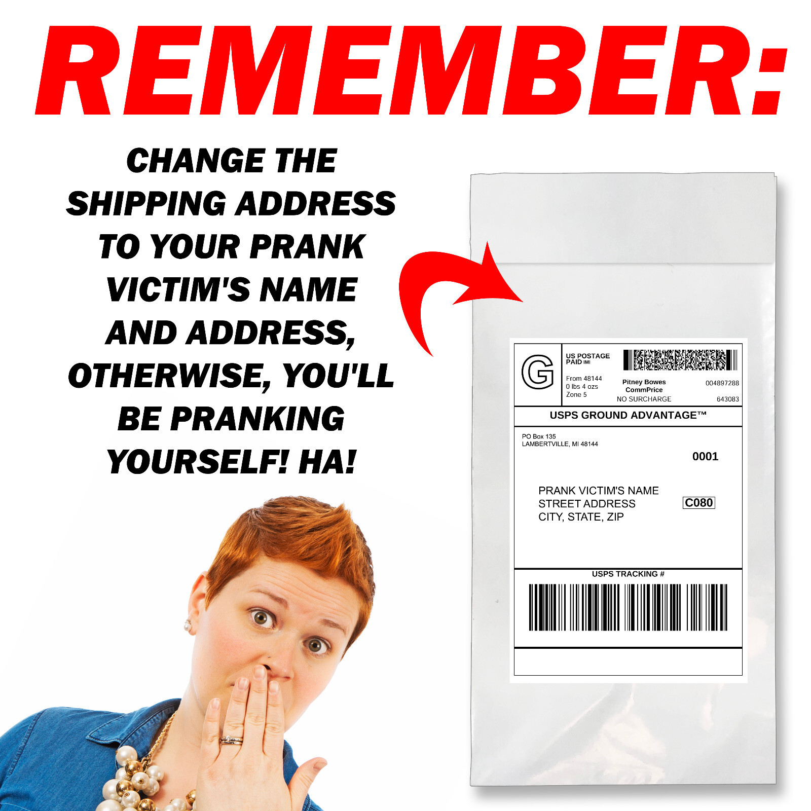 Prank Adult Joke Gag Gift gets Sent Directly to your Friends for Embarrassment!