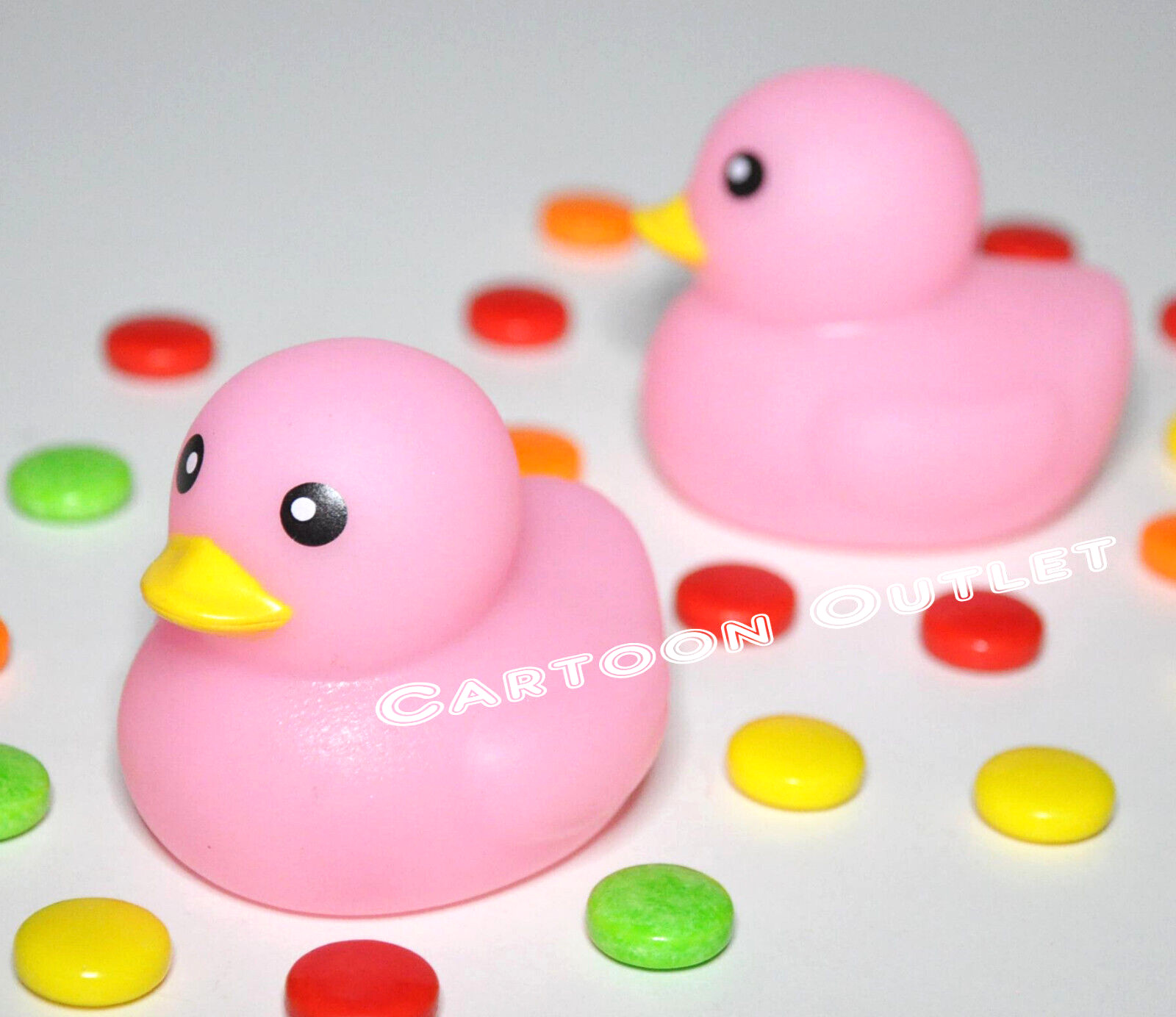 10 Lot Rubber Duckies “You’ve Been Ducked!” Jeep Ducks Celebrate Cruise 2″ Pink