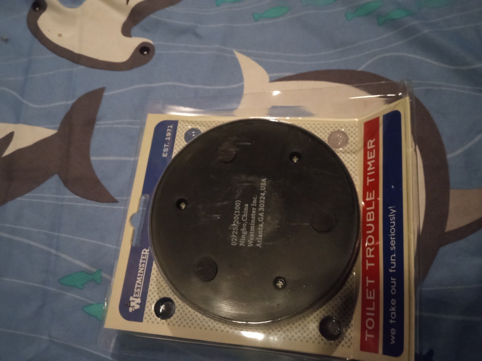 Gag Gift – Toilet Trouble Timer – Let Others Know When It’s Safe To Go, Guy Gift