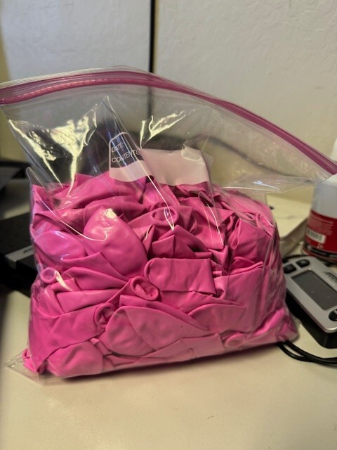 Bulk Lot of Candy Pink Latex Balloons 100+ Party Decoration New!!!
