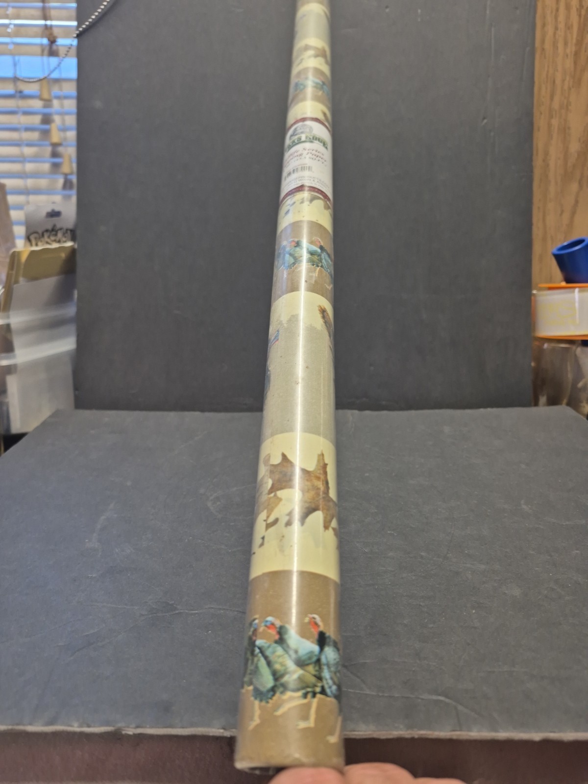 TURKEY WRAPPING PAPER RIVERS EDGE OUTDOOR SERIES 15.5 SQ FT STYLE 070 WILDLIFE*