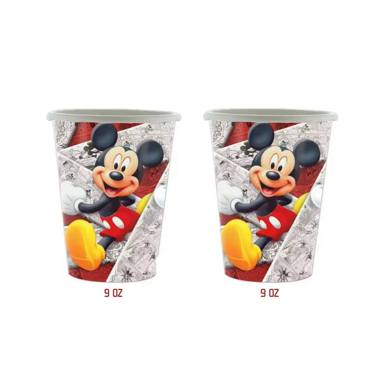 81 pcs, Mickey Mouse birthday party supplies, birthday decorations 10 guests.
