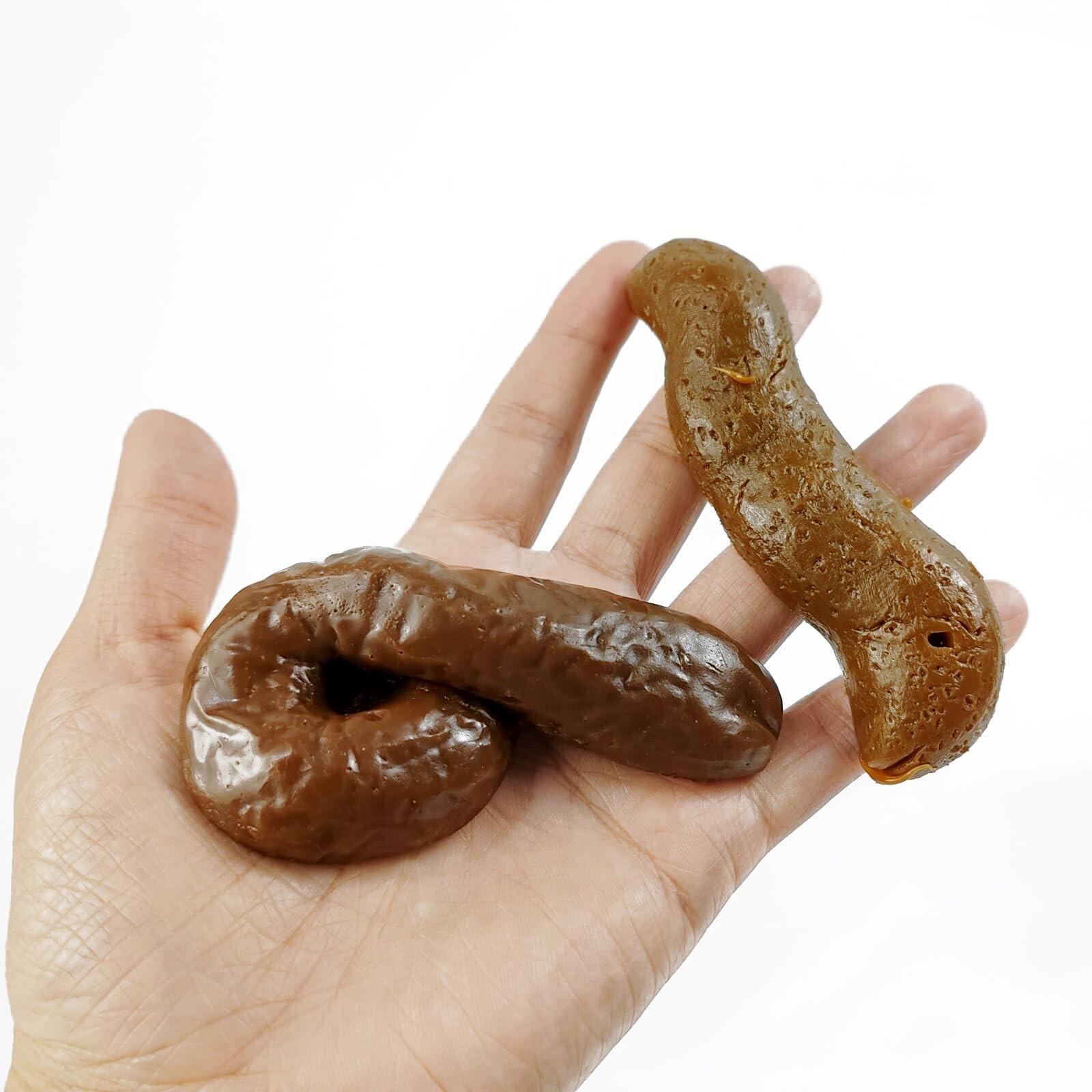 47PCS Fake Poo Kit Realistic Fake Turd Prank Floating Poo, Fake Dog Poop Toys…