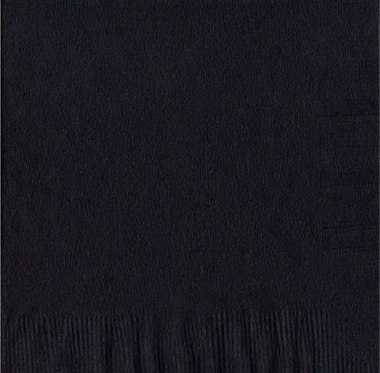 50 Plain Solid Colors Luncheon Dinner Napkins Paper – Black 2ply