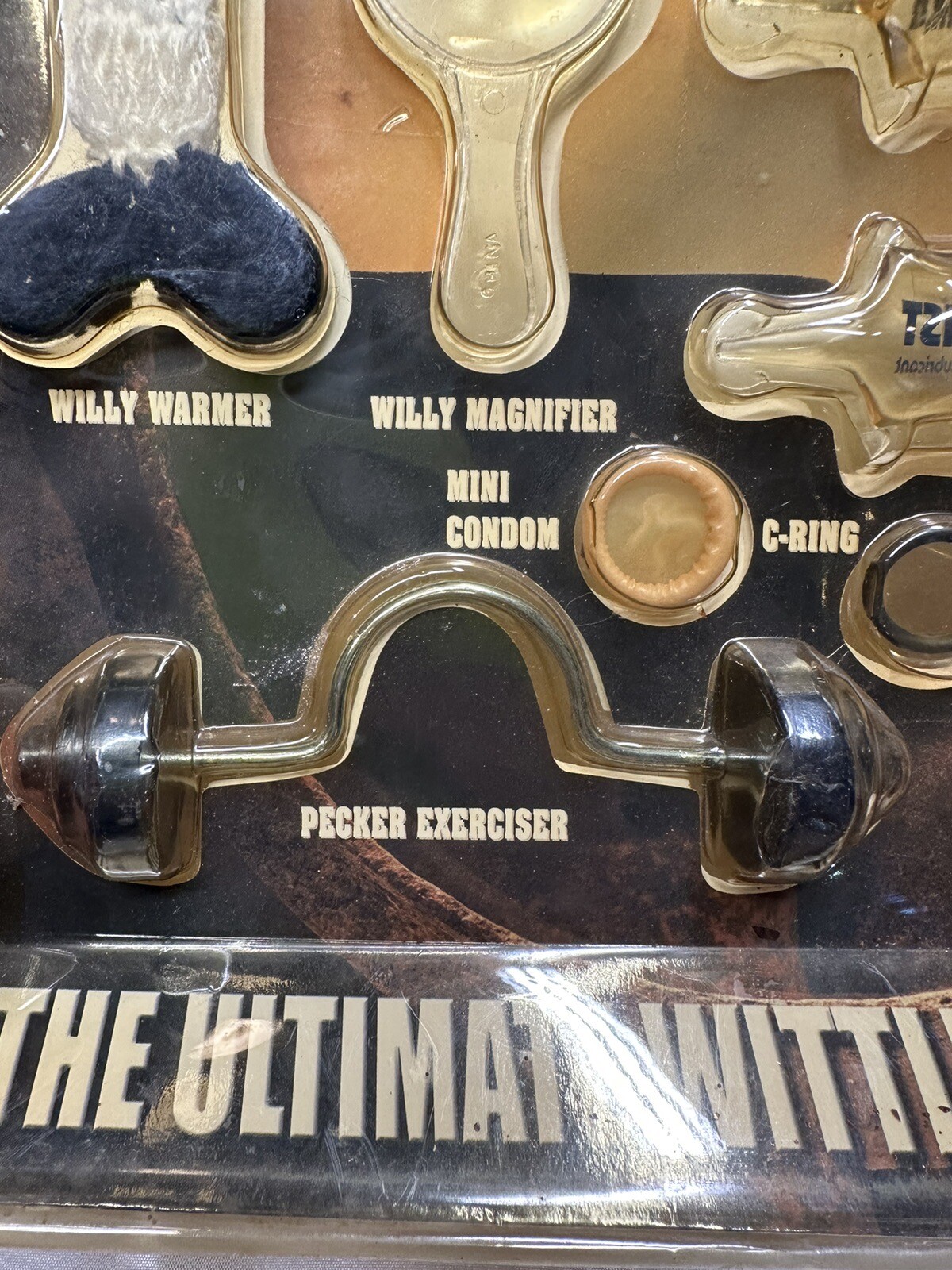 Vintage Wittle Willy Kit Novelty Stag Bachelorette Man Cave Penis Care Gag Gift