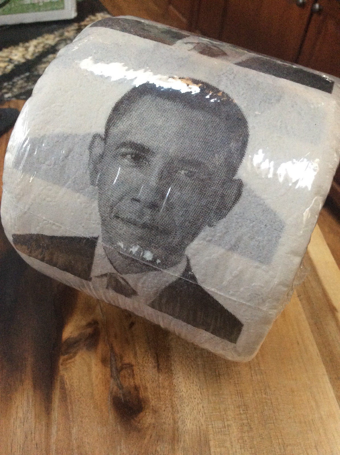 Barack Obama Toilet Paper Gag Gift Wipe Where ever You’d Like!