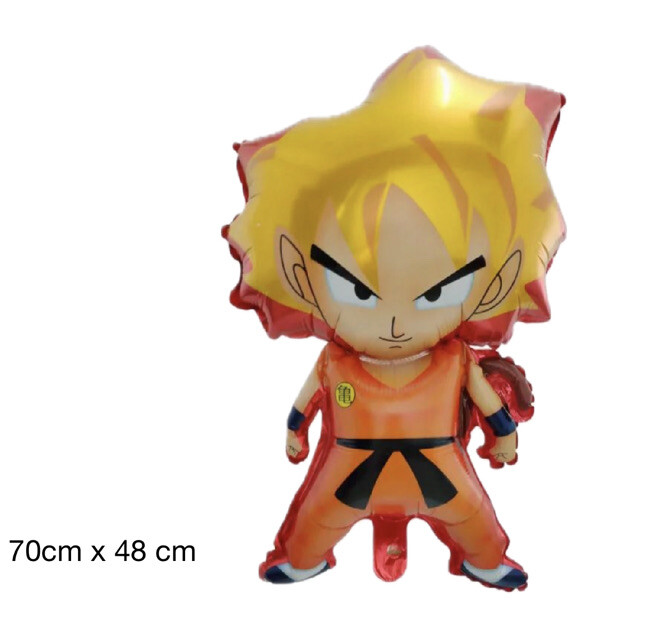 4 pc DRAGON BALL Z SUPER BIG 29” Party Birthday GOKU HERO Helium Balloon USA