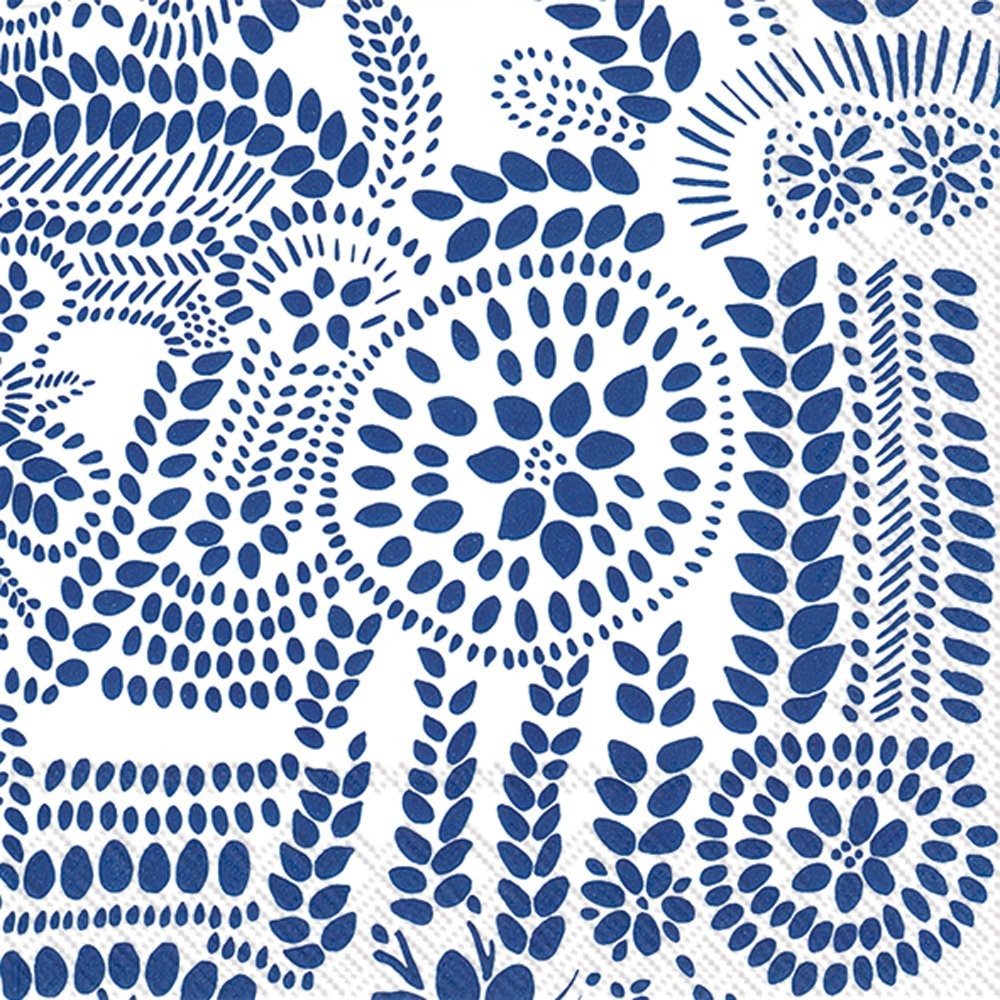 Boston International IHR Marimekko Lunch Paper Napkins, 6.5″ x 6.5″, Nasia White