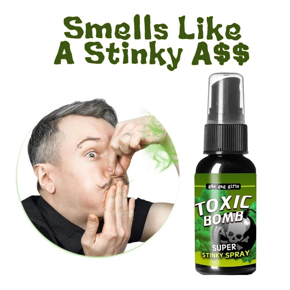 30ML Novelty Liquid Fart Gag Prank Joke Spray Can Stink Bomb Smelly Stinky USA